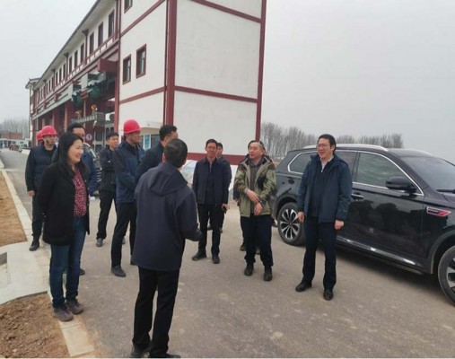 水利部建安中心主任張嚴(yán)明一行深入衛(wèi)河項(xiàng)目開(kāi)展檢查